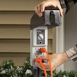 How To Install An Electrical Receptacle In Your Garden   Gardening Outlet 